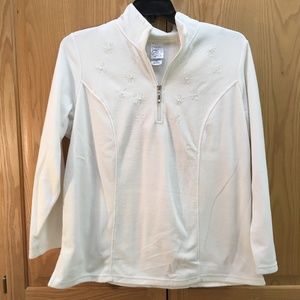 Just my size 1/2 zip lightweight fleece